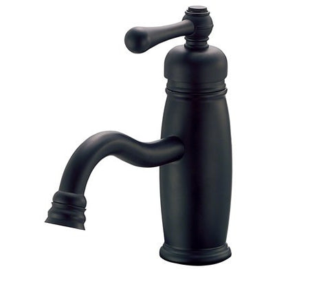 Danze D225557BS Opulence Single Handle Lavatory Faucet, Satin Black