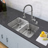 Vigo Edison Stainless Steel Pull-Down Spray Kitchen Faucet